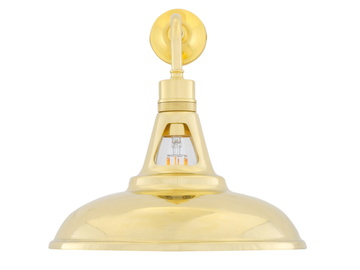GENEVA - Handmade brass wall lamp by mullan lighting - view 3